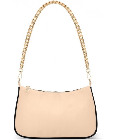 Peach Puff Women Shoulder Bag Mini Purse Peach Puff $13.10 Hobo Bags