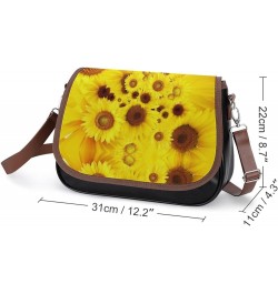 Printed Shoulder Crossbody Bag Leather Hobo Bags Medium Ladies Top Handles Satchels Cute Skull Color7 $24.50 Hobo Bags