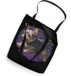 Playful Yorkshire Terrier Dog Pop Art Proud Yorkie Owners Tote Bag $13.53 Totes