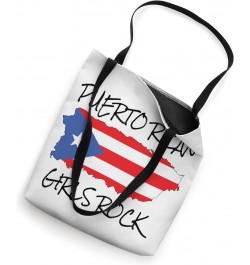 Puerto Rican Girl Flag Puerto Rico Heritage Boricua Pride Tote Bag $9.84 Totes