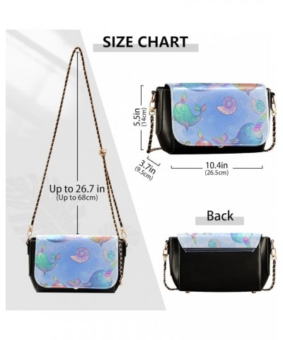 Crossbody Bags for Women Trendy Women's Black Shoulder Bag Small PU Leather Flap Cross Body Bag Handbags Pattern5 $16.80 Cros...