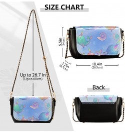 Crossbody Bags for Women Trendy Women's Black Shoulder Bag Small PU Leather Flap Cross Body Bag Handbags Pattern5 $16.80 Cros...