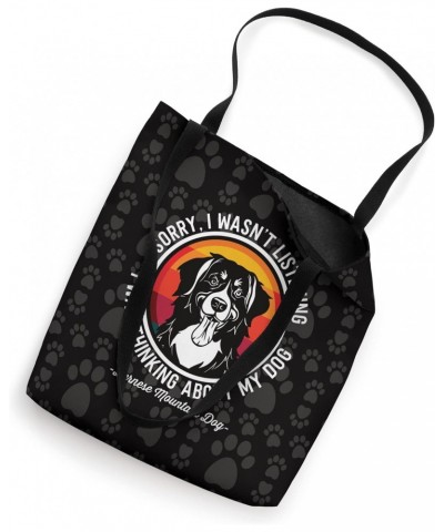 Funny Bernese Mountain Dog Vintage Sunset Tote Bag $9.02 Totes