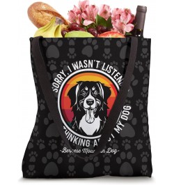 Funny Bernese Mountain Dog Vintage Sunset Tote Bag $9.02 Totes