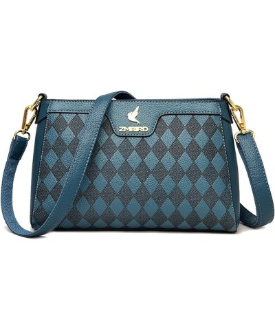 Women's bag cross-body shoulder bag Blue $28.40 Crossbody Bags