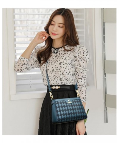 Women's bag cross-body shoulder bag Blue $28.40 Crossbody Bags