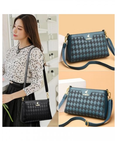 Women's bag cross-body shoulder bag Blue $28.40 Crossbody Bags