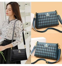 Women's bag cross-body shoulder bag Blue $28.40 Crossbody Bags