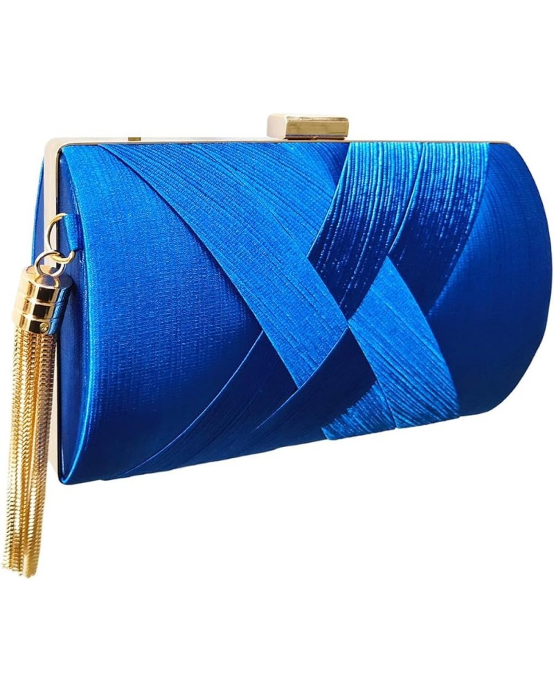 Evening Bag Tassel Evening Bag Ladies Clutch Bag Party Bag Evening Handbag Clutch Bag Blue $13.47 Evening Bags