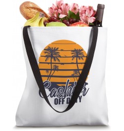 Cashier off duty Salesman Supermarket Tote Bag $11.27 Totes