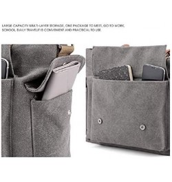 Womens Crossbody Handbags Canvas Shoulder Purse Daily Shopper Satchel Work Bag Travel Purse Top Handle Tote Bag Grey $13.76 C...