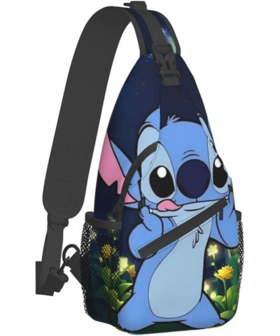 Cartoon Sling Bag Chest Crossbody Bag Men Women Casual Sling Backpacks For Travel Hiking Sport Ae14 $17.03 Backpacks