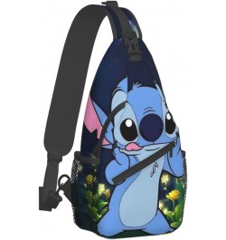 Cartoon Sling Bag Chest Crossbody Bag Men Women Casual Sling Backpacks For Travel Hiking Sport Ae14 $17.03 Backpacks