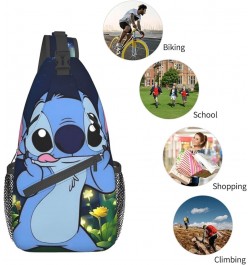 Cartoon Sling Bag Chest Crossbody Bag Men Women Casual Sling Backpacks For Travel Hiking Sport Ae14 $17.03 Backpacks