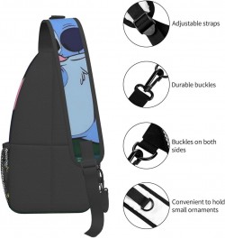 Cartoon Sling Bag Chest Crossbody Bag Men Women Casual Sling Backpacks For Travel Hiking Sport Ae14 $17.03 Backpacks