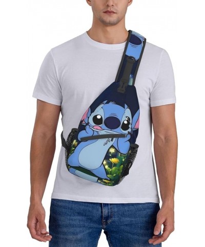 Cartoon Sling Bag Chest Crossbody Bag Men Women Casual Sling Backpacks For Travel Hiking Sport Ae14 $17.03 Backpacks