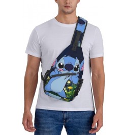 Cartoon Sling Bag Chest Crossbody Bag Men Women Casual Sling Backpacks For Travel Hiking Sport Ae14 $17.03 Backpacks