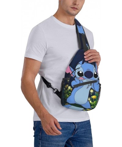 Cartoon Sling Bag Chest Crossbody Bag Men Women Casual Sling Backpacks For Travel Hiking Sport Ae14 $17.03 Backpacks