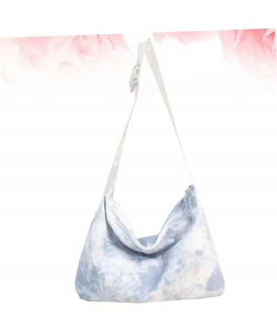 2pcs Tie-dye Canvas Bag Canvas Messenger Bag Canvas Satchel Cross Shoulder Bags for Women Girls Lunch Bluex2pcs $14.53 Crossb...