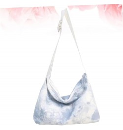 2pcs Tie-dye Canvas Bag Canvas Messenger Bag Canvas Satchel Cross Shoulder Bags for Women Girls Lunch Bluex2pcs $14.53 Crossb...