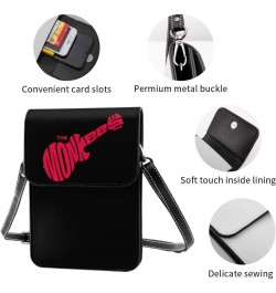 The Rock Monkees Band Logo Small Cell Phone Purse Female Shoulder Bags Cell Phone Purse Clutch Handbag $19.37 Evening Bags