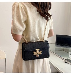 Crossbody Shoulder Purse for Women - Fashion Purse with Bow Handbags PU Leather Satchel Bag 1-5black $15.36 Shoulder Bags