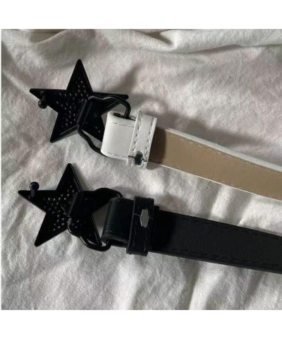 Y2k Aesthetic Belts for Women Y2k Accessories for Women Y2k Clothes Women Belts Y2k Belt (White) Black $11.34 Totes