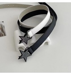 Y2k Aesthetic Belts for Women Y2k Accessories for Women Y2k Clothes Women Belts Y2k Belt (White) Black $11.34 Totes