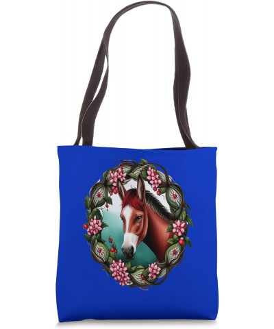 A Mule Surrounded By Hawthorn Wreath Missouri State Tattoo Tote Bag $13.62 Totes