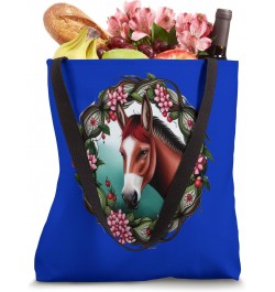 A Mule Surrounded By Hawthorn Wreath Missouri State Tattoo Tote Bag $13.62 Totes