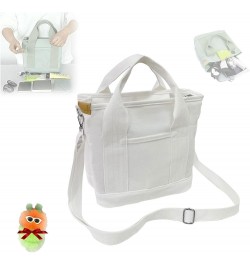 Elmyse Handbag,Elmyse Large Capacity Multi Pocket Handbag-Large Capacity Multi Pocket Handbag,for Travel Work White $14.19 Ha...