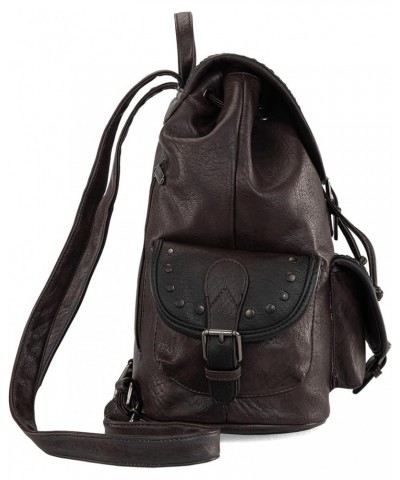 Backpack Purse for Women Soft Washed Leather Drawstring Casual Travel Backpacks Washed Leather-coffee $24.29 Backpacks