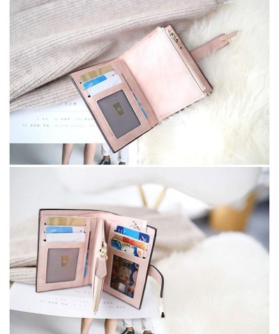 Women's Wallet Short Paragraph New Girl Heart Ins Simple Change Card Wrap Wallet (Color : E, Size : 12cm*9cm*2cm) 12cm*9cm*2c...