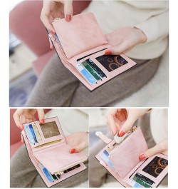 Women's Wallet Short Paragraph New Girl Heart Ins Simple Change Card Wrap Wallet (Color : E, Size : 12cm*9cm*2cm) 12cm*9cm*2c...