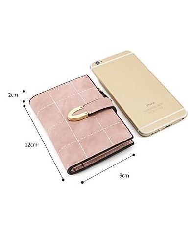 Women's Wallet Short Paragraph New Girl Heart Ins Simple Change Card Wrap Wallet (Color : E, Size : 12cm*9cm*2cm) 12cm*9cm*2c...