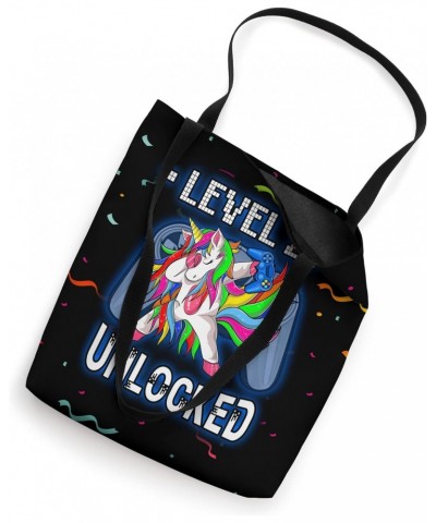 Level 21 Unlocked Funny Dabbing Unicorn Gamer 21st Birthday Tote Bag $10.27 Totes