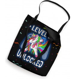 Level 21 Unlocked Funny Dabbing Unicorn Gamer 21st Birthday Tote Bag $10.27 Totes