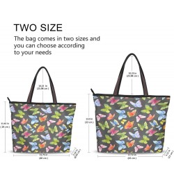 Tote Bag for Women with Zipper,Polyester Tote Purse Holiday Tote Bag Work Handbag Women Gift 9 $13.85 Totes