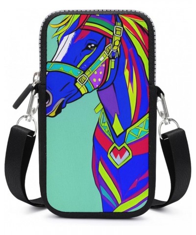 Roomy Pockets Cell Phone Carry Case Pouch Reggae Rasta Flag Lion Art Handbag Credit Card Totebag, Waterproof, Travel Golf bag...