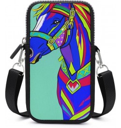 Roomy Pockets Cell Phone Carry Case Pouch Reggae Rasta Flag Lion Art Handbag Credit Card Totebag, Waterproof, Travel Golf bag...