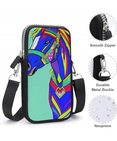 Roomy Pockets Cell Phone Carry Case Pouch Reggae Rasta Flag Lion Art Handbag Credit Card Totebag, Waterproof, Travel Golf bag...