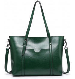 PU Leather Handbag For Women, Top Handle Tote Shoulder Crossbody Hobo Bag Satchel Purse Green Green $26.18 Totes