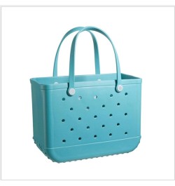 Fashion rubber beach bag EVA waterproof bag suitable for beach inflatable boat swimming pool sports work handbag Pink $20.87 ...