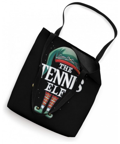 Tennis Elf Christmas Group Xmas Pajama Party Tote Bag $10.49 Totes