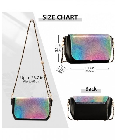 Crossbody Bags for Women Trendy Women's Black Shoulder Bag Small PU Leather Flap Cross Body Bag Handbags Pattern7 $20.90 Cros...