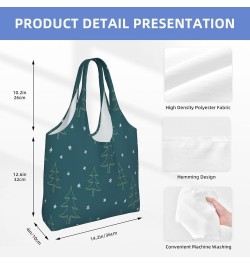 Merry Christmas Single Shoulder Commuter Canvas Tote Bags For Women And Men Merry Christmas114 $12.53 Totes