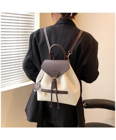 Travel Bag Women's Backpack Large-capacity and Versatile Bag (black) Coffee Color $17.50 Backpacks