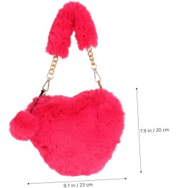 2 pcs heart shaped bag fashion purse phone crossbody bags for women puffy crossbody bags for women Watermelon Redx2pcs $14.20...