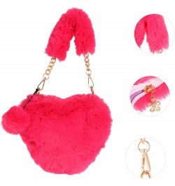 2 pcs heart shaped bag fashion purse phone crossbody bags for women puffy crossbody bags for women Watermelon Redx2pcs $14.20...