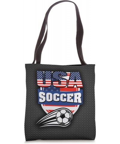 America Soccer Fans Jersey - United States Football Lovers Tote Bag $13.94 Totes